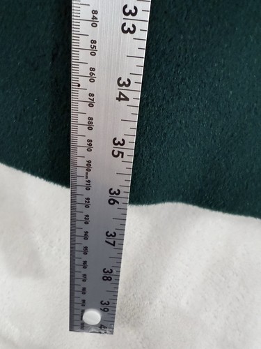 Talbots 16W Coat Emerald Green Mid Wool Alpaca Plus Size Womens *FlawRead* - Picture 5 of 7