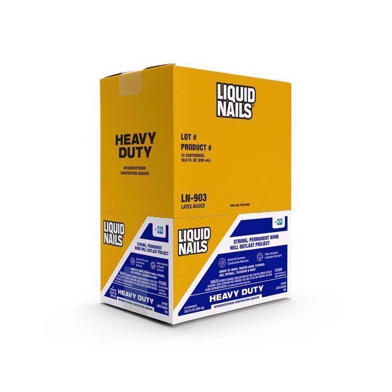 Adhesivo líquido de construcción de látex acrílico de alta resistencia para uñas 10 oz. (Pack de 12) Foto 3 de 3