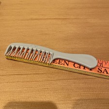 Vintage Goody Unbreakable Detangler Wet Comb 6.5  Gray