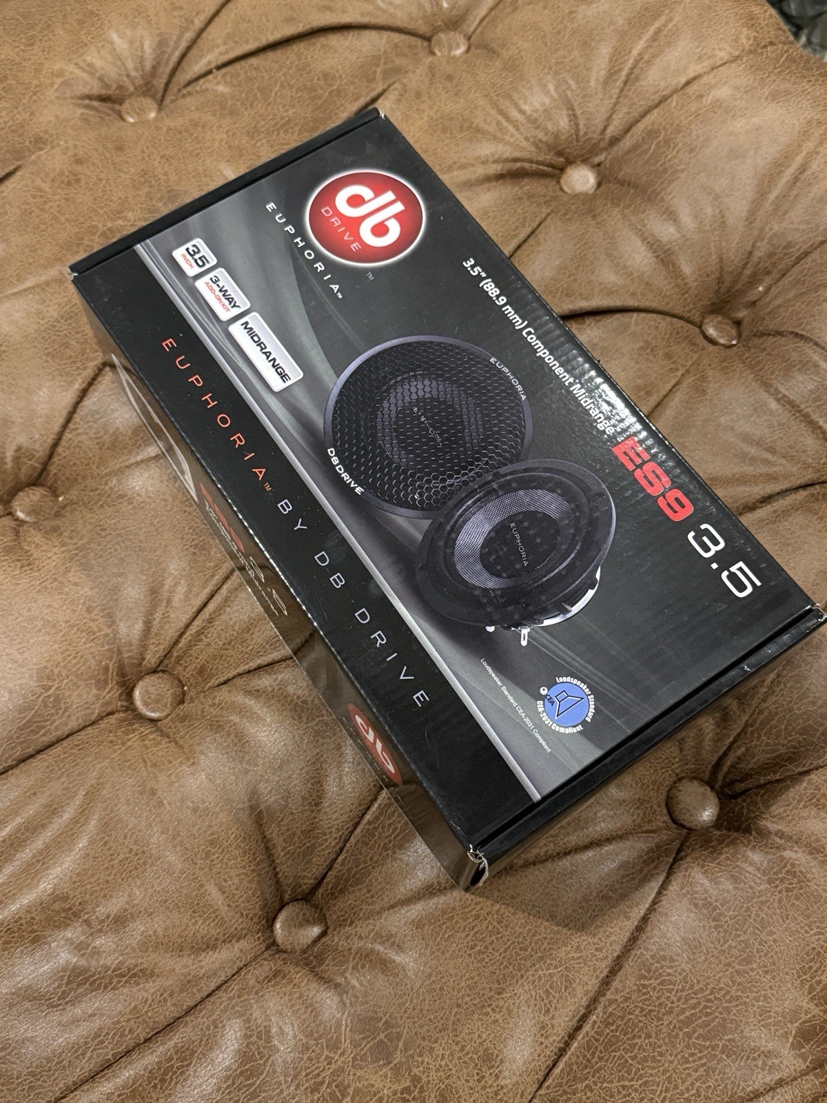 DB Drive EUPHORIA ES9 3.5 Component Midrange 300 WATTS Peak/100 WATTS RMS POWER