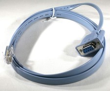 Cisco Rollover Console Cable RJ45 Male to DB9 Female 6ft
