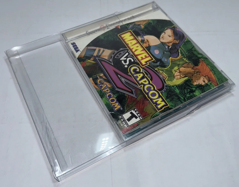 Marvel Vs. Capcom 2 Sega Dreamcast Complete CIB w/ Manual Tested & Works Read - Image 2 of 4