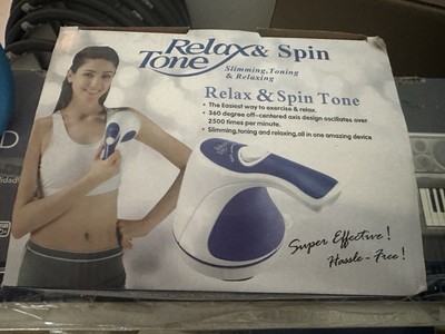 Relax Spin & Tone Body Massager Fat Reduce Remove Slim Machine