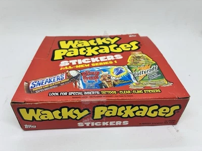 WACKY PACKAGES All New Series 1 2004 Open Box Read - Image 1 of 4