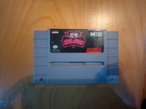Joe & Mac (Super Nintendo Entertainment System, 1992) - Picture 1 of 2