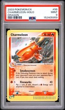 Charmeleon Holo Secret Rare 99/97 2003 Dragon Pokemon English SWIRL PSA 9 on eBay