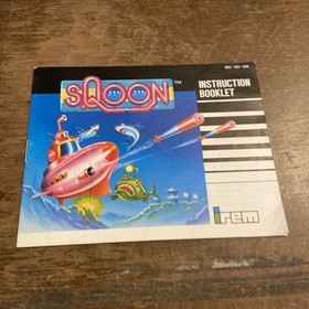 Sqoon w/Manual NES Nintendo