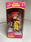 Vintage Mattel 1998 Li’l Friends Of Kelly Firefighter Tommy Barbie Doll