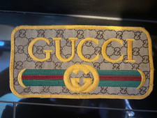 GUCCI VINTAGE LOGO LARGE PATCH