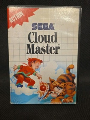 Cloud Master (Sega Master, 1989) Case And Game VGC TESTED 