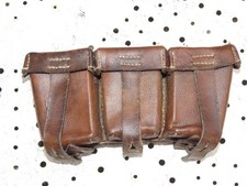 Cartouchière allemande 1915 soldat prussien Prusse 14 18 wwi ww1