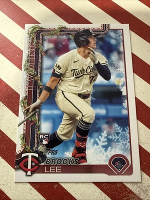 2025 Topps Holiday - Brooks Lee #H13 (RC)