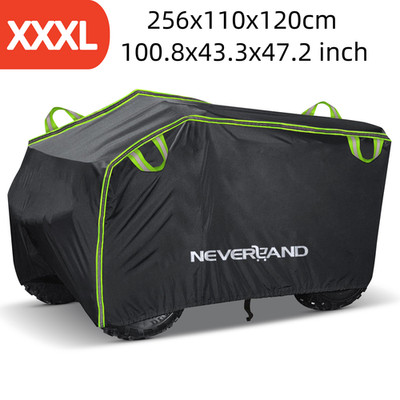 NEVERLAND Quad ATV Abdeckplane NEVERLAND 190T Wendbare Schutz XXXL Full Cover