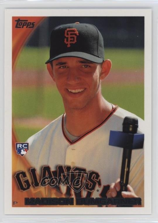 2010 Topps Madison Bumgarner #105 6u5