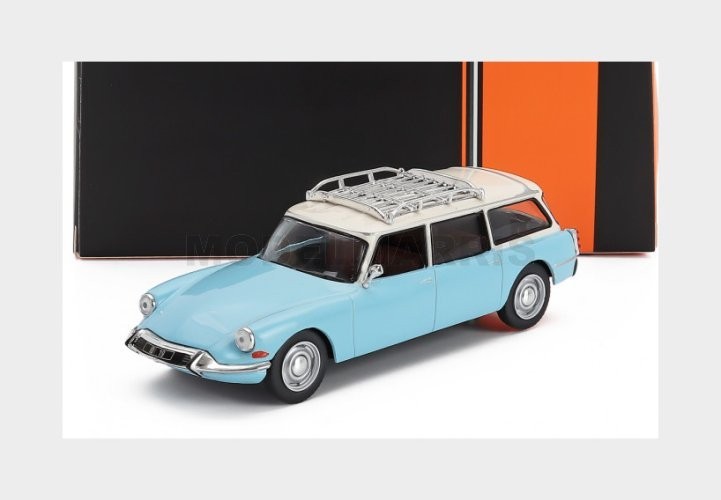 Ixo-Models CLC609N.22 Citroen - ID19 Break Sw Station Wagon 1960 - Light Blue WH