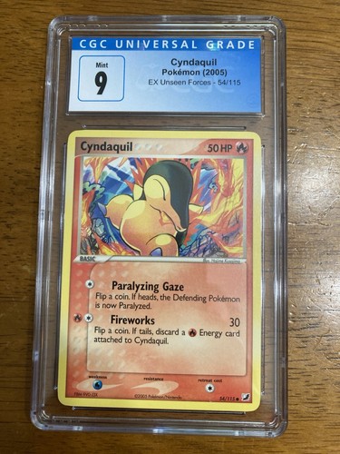 Cyndaquil graded CGC 9 for sale on eBay