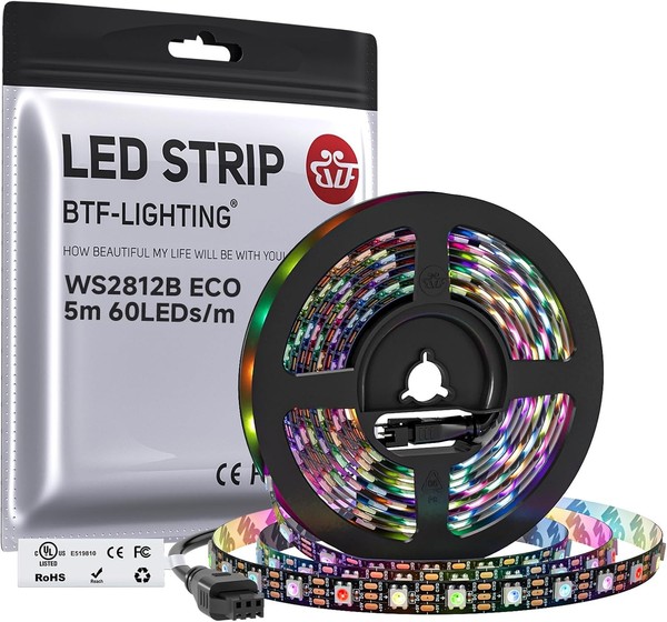 WS2812 ECO 5M 300 Leds 5050 SMD Flexib-image