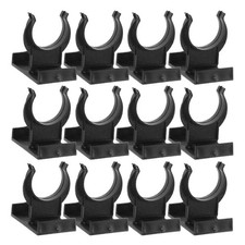 12 Sets Black Plastic Plinth Clips Cabinet Foot Buckle Kitchen Kick Clips