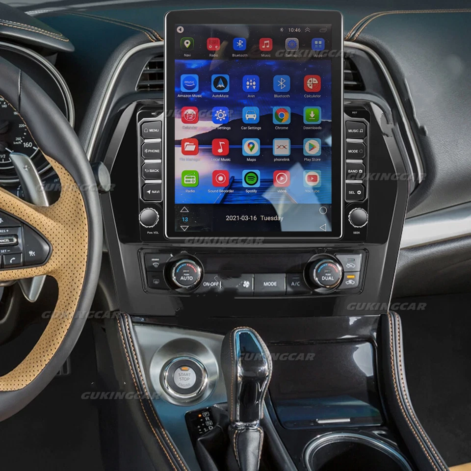 9.7'' CarPlay FOR NISSAN MAXIMA 2016-2023 Car Stereo Radio Android13 GPS WiFi Foto 4 de 4