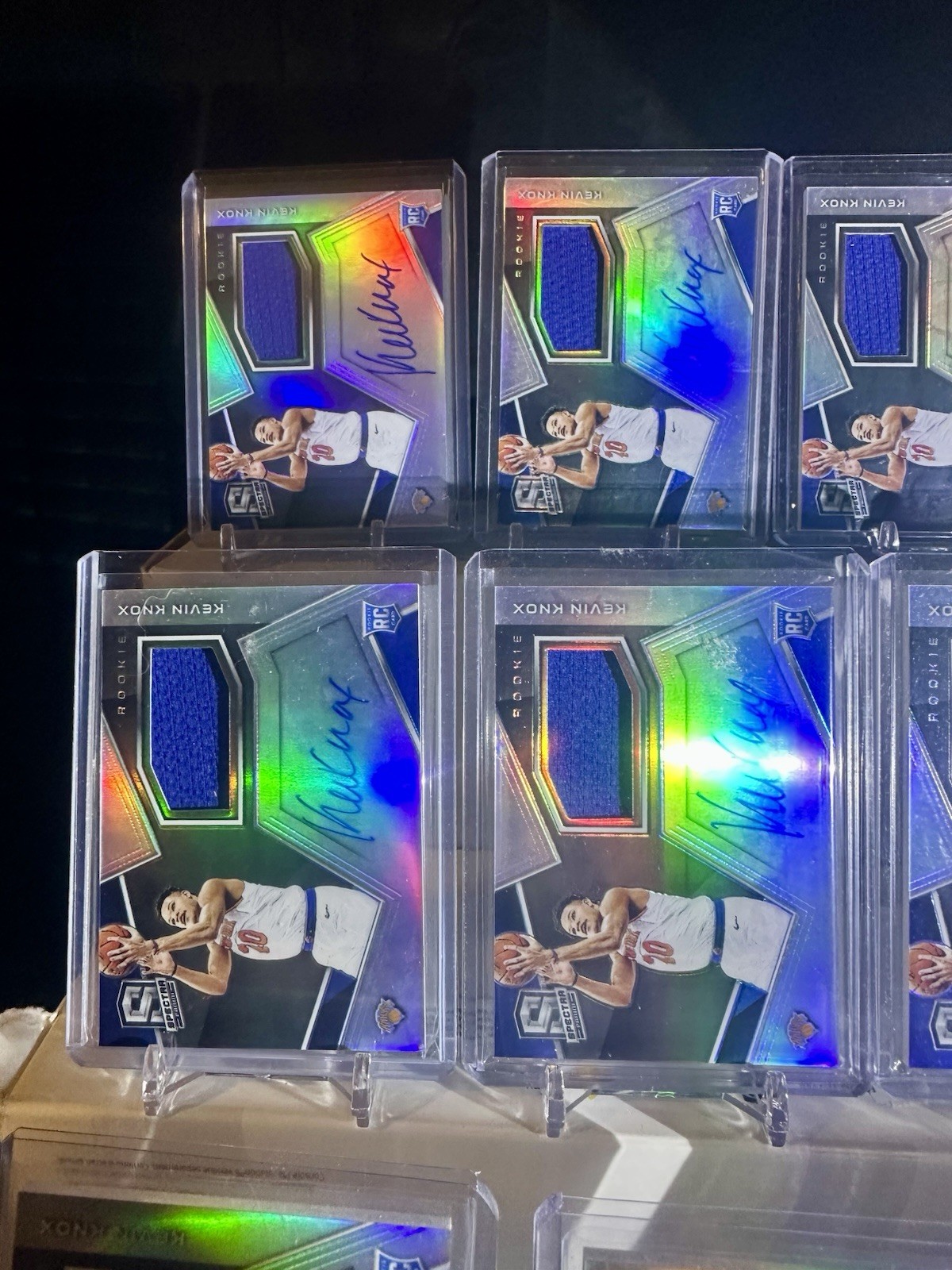18 Rookie Patch Autos, 2018-2019 Spectra Kevin Knox All Numbered/299 - Invest view 5