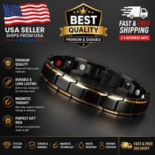 Magnetic Bracelet Men Women Energy Healing Therapy Arthritis Pain Relief