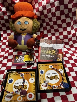 Alex and Ani Bracelets Willy Wonka & The Chocolate Factory Set of 2