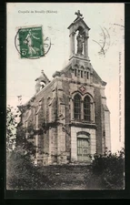 CPA Brouilly, La Chapelle 1913 