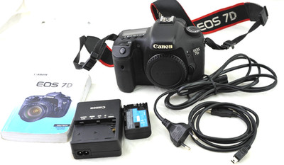 Canon EOS  7D 18MP DSLR-Kamera , Auslösungen /shutter count 30169