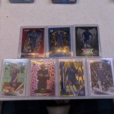 Topps/Panini Prizm/Merlin Chelsea 2024 Premier League Caicedo Palmer 5 Cards Lot