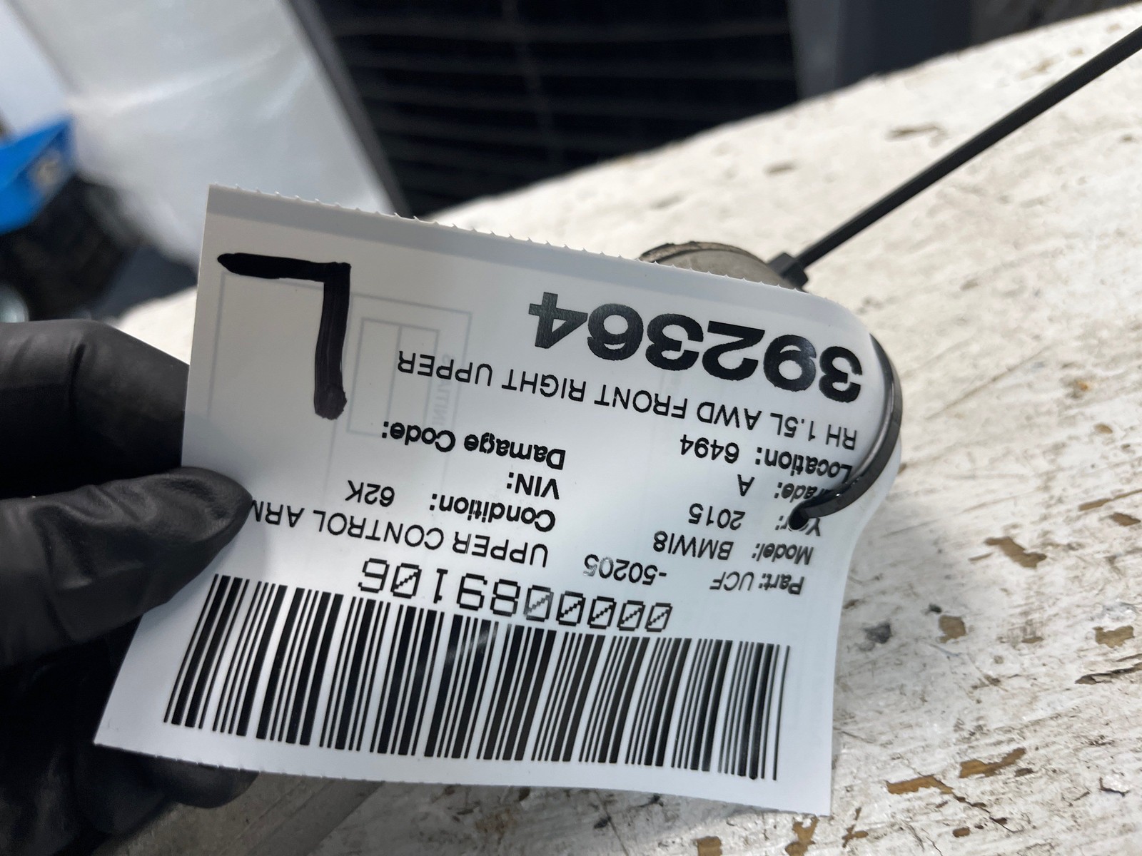 BMW i8 2014-2020 Front Right Upper Control arm
