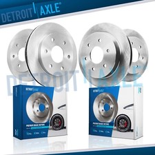 Front & Rear Brake Rotors Kit for 2005 2006 INFINITI QX56 Nissan Armada Titan