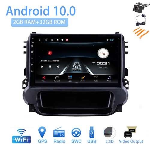 9"Android 10 Car Stereo Radio for Chevrolet Malibu 2011~14 GPS NAVI 2.5D USB MP3 - Picture 2 of 15
