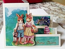 10 Stanzschablonen Treppenkarten mit Musterka...
