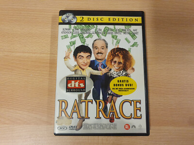 2-DISC DVD / RATRACE ( ROWAN ATKINSON, WHOOPI GOLDBERG, CUBA GOODING JR.... )