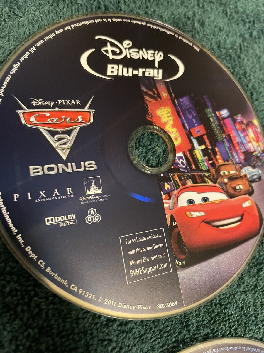Cars 2 (3D, DVD, Blu-Ray) Target Collector's Combo Pack w