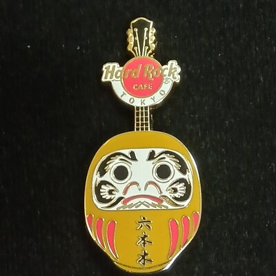 Hard Rock Cafe TOKYO Lucky Charm Guitar Pin set ( Limited 200 each
