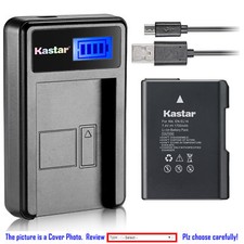 Kastar Battery LCD Charger for Nikon EN-EL14  Nikon Coolpix P7000 Coolpix P7100