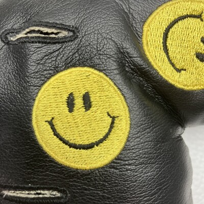 Lot de 8 couvre-clés en forme de smiley multicolore