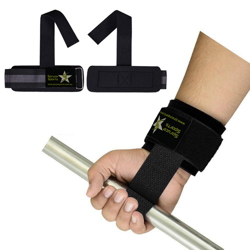 Levantamiento de pesas Power Bar correas de muñeca envolturas culturismo gimnasio guantes - Imagen 4 de 4