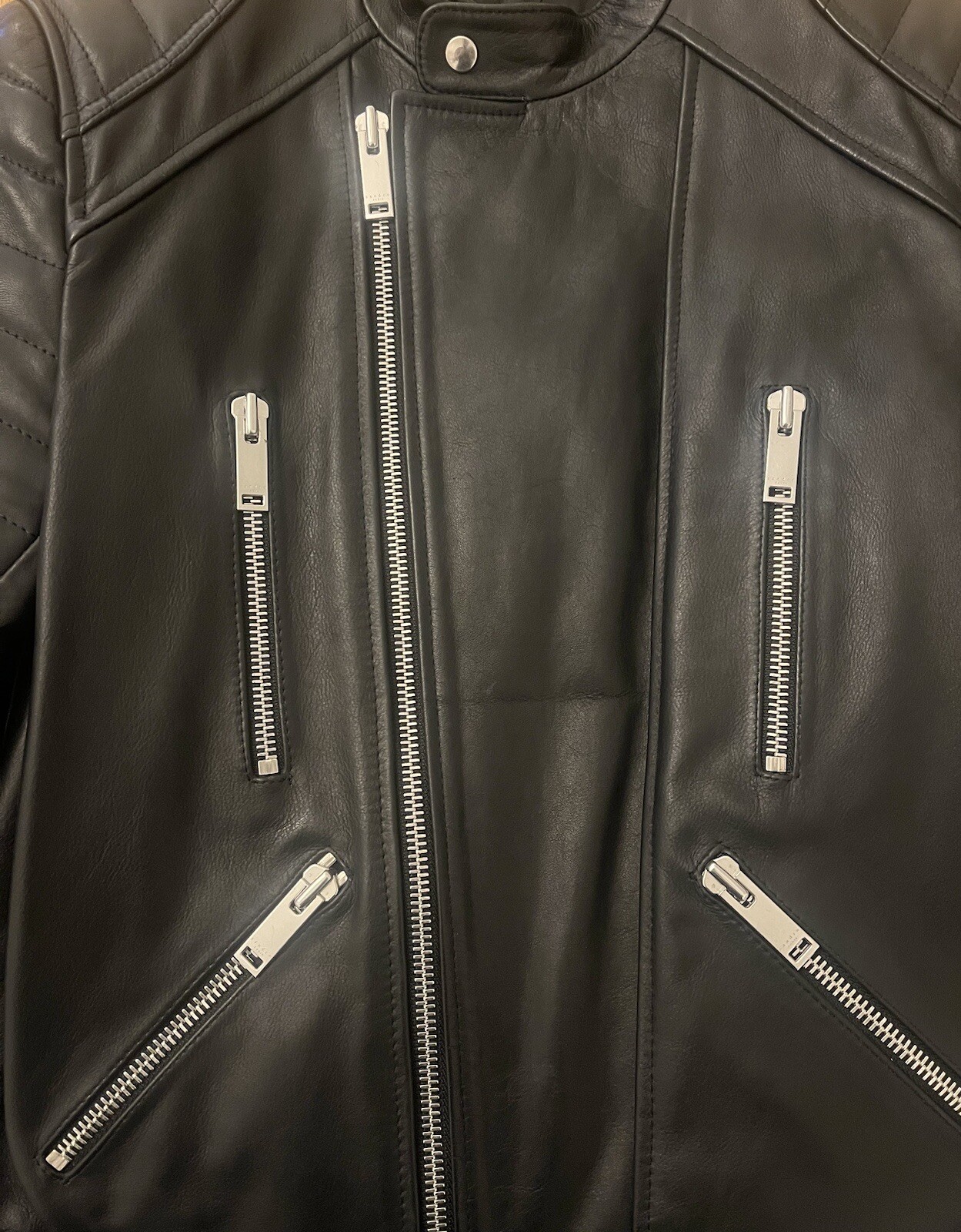 Sandro Men’s Leather Jacket image 3
