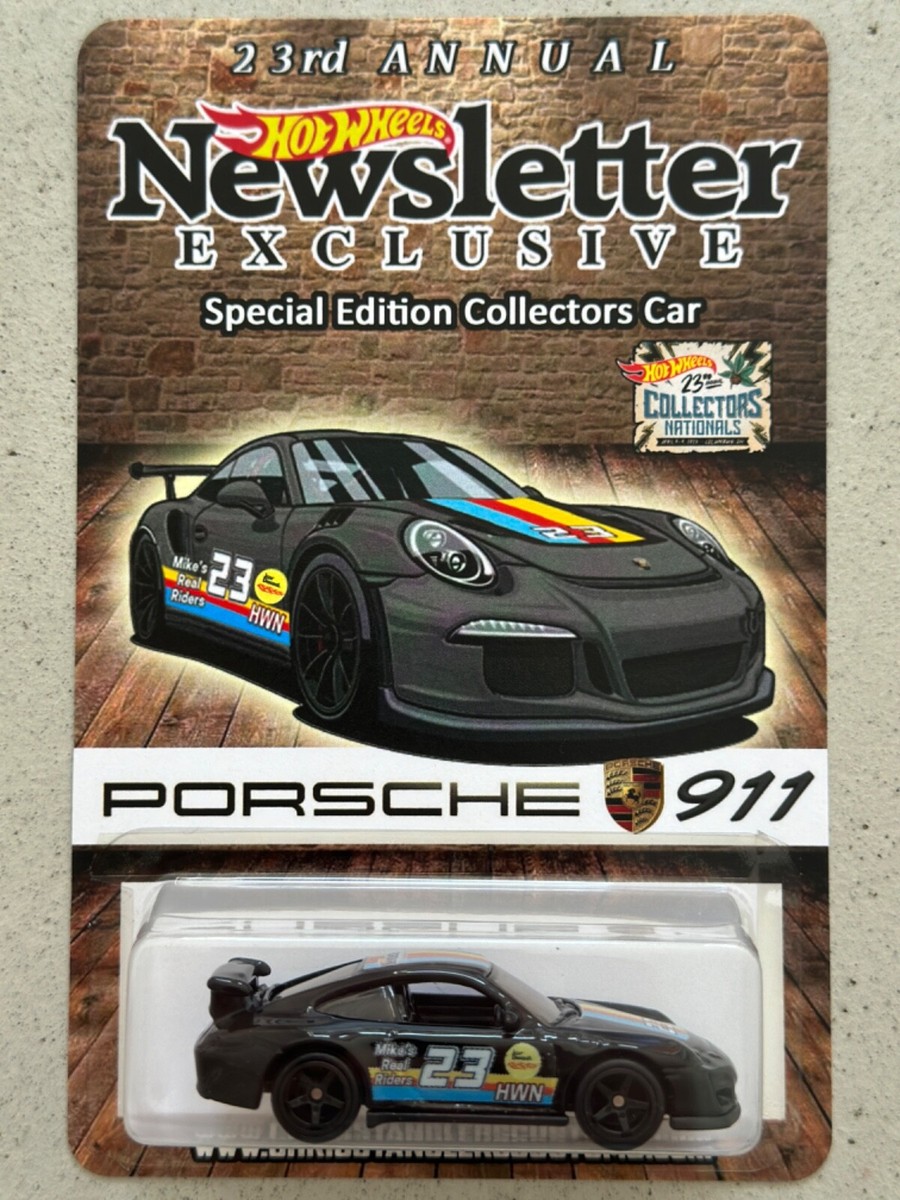 Hot Wheels Newsletter Exclusive PORSCHE 911 GT3 RS 23rd Collectors