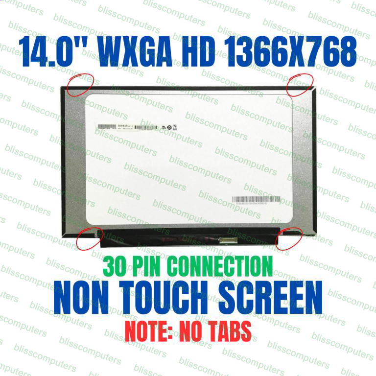 HP 14-CF0040CA 14-CF0014DX LED LCD REPLACEMENT Screen 14
