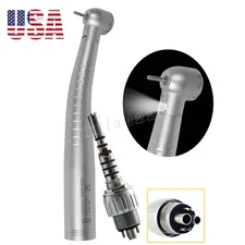 dental 6hole high speed push button LED quick connect handpiece OEM