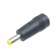 2pcs Adapter 4.8x1.7mm male to 5.5x2.1mm female DC power connector Converter