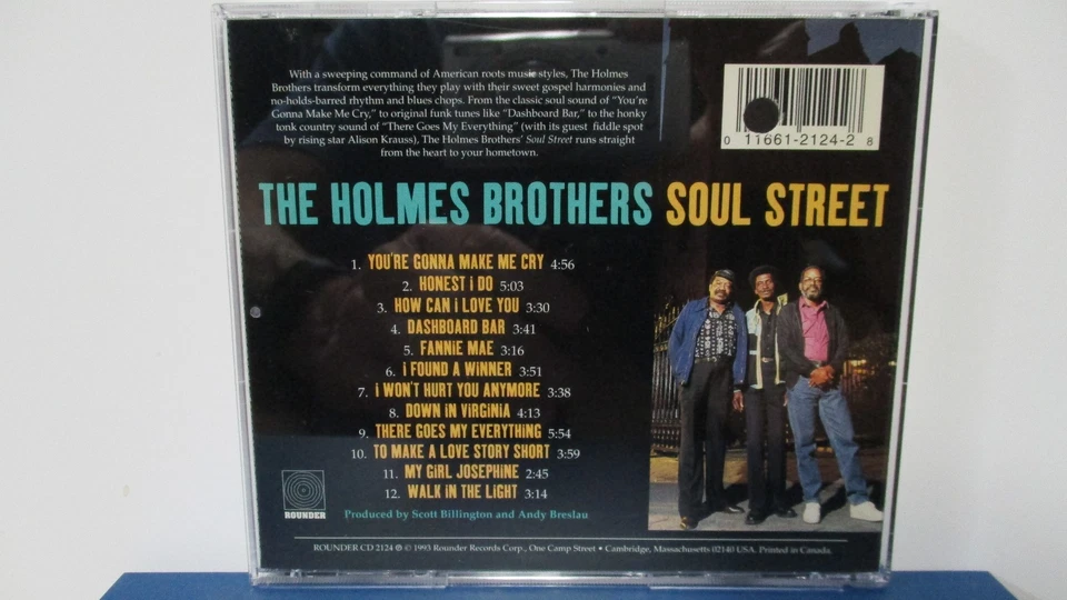HOLMES BROTHERS - Soul Street - CD - MINT condition - E18-1173 - Image 2 of 2