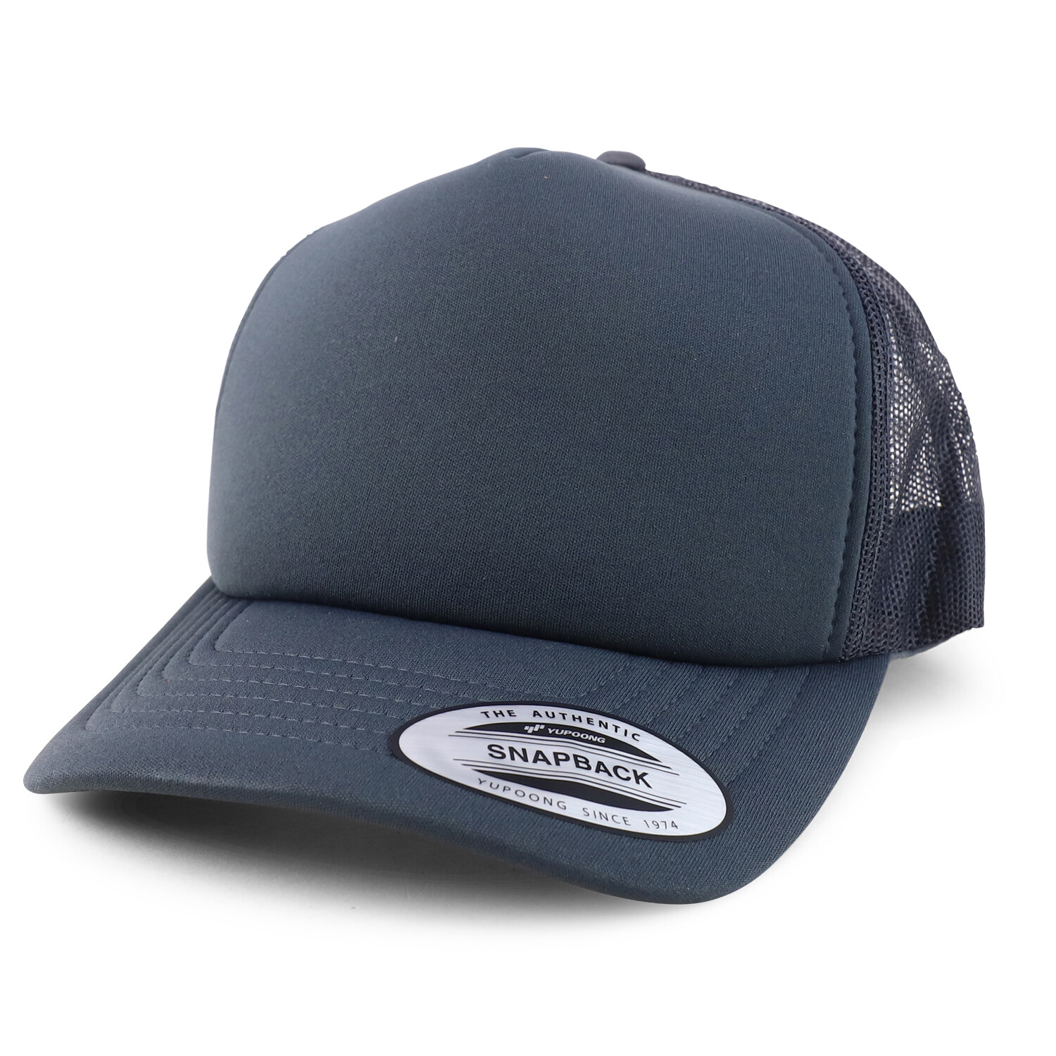 XXL Oversize Curved Visor Foam Trucker Snapback Cap - FREE SHIPPING