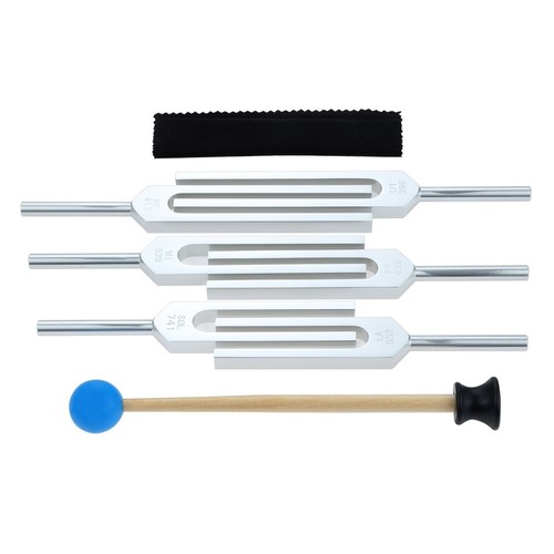 6PCS Solfeggio Tuning Fork Aluminum Alloy 96Hz 417Hz 528 Hz 639Hz 741Hz 852Hz - Picture 6 of 11
