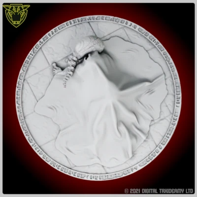 DIGITAL TAXIDERMY Sandman statue, collectible model Neil Gaiman, Netflix morpheus Dream lord token