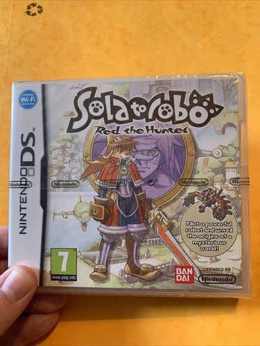 Solatorobo: Red the Hunter Nintendo DS NEU FACTORY SEALED Sehr Selten Retro CIB