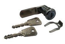 Link Locker  Snap Camlock Cranked Cam Bar For Link Lockers Supplied with 2 Keys